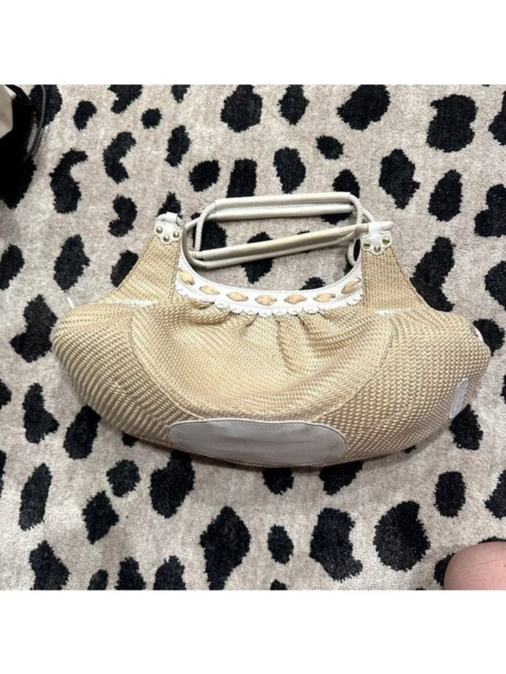 Cole Haan Straw Handbag
